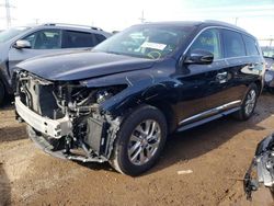 Salvage cars for sale at Elgin, IL auction: 2015 Infiniti QX60