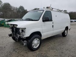 Salvage cars for sale from Copart Mendon, MA: 2011 Ford Econoline E250 Van