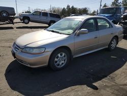 Honda Accord EX Vehiculos salvage en venta: 2002 Honda Accord EX