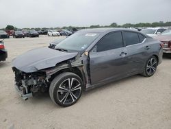 Salvage cars for sale from Copart San Antonio, TX: 2022 Nissan Sentra SR