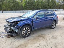 Salvage cars for sale from Copart Gainesville, GA: 2017 Subaru Outback 2.5I Limited