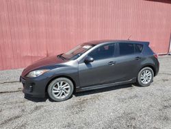 Salvage cars for sale from Copart Ontario Auction, ON: 2013 Mazda 3 I