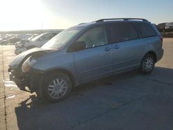 Salvage cars for sale at Grand Prairie, TX auction: 2005 Toyota Sienna CE