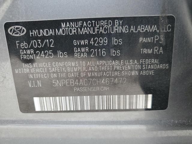 2012 Hyundai Sonata GLS