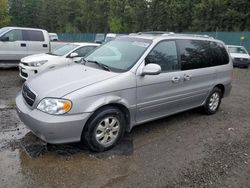 Vehiculos salvage en venta de Copart Graham, WA: 2004 KIA Sedona EX