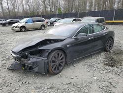 Salvage cars for sale at Waldorf, MD auction: 2020 Tesla Model S