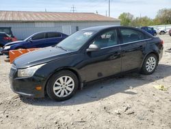 Salvage cars for sale from Copart Columbus, OH: 2011 Chevrolet Cruze LS