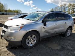 Chevrolet salvage cars for sale: 2011 Chevrolet Traverse LT