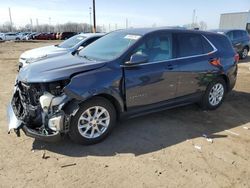 Salvage cars for sale at Woodhaven, MI auction: 2018 Chevrolet Equinox LT