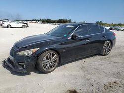 Vehiculos salvage en venta de Copart West Palm Beach, FL: 2014 Infiniti Q50 Base