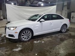 Salvage cars for sale at North Billerica, MA auction: 2017 Audi A4 Premium