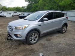 Salvage cars for sale at Shreveport, LA auction: 2018 Ford Escape SE