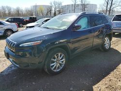 Salvage cars for sale at Central Square, NY auction: 2014 Jeep Cherokee Limited