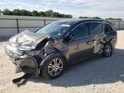 Salvage cars for sale at New Braunfels, TX auction: 2011 Honda Odyssey EX