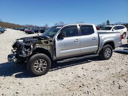 Salvage cars for sale from Copart West Warren, MA: 2018 Toyota Tacoma Double Cab
