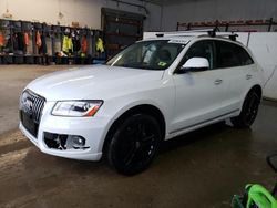Salvage cars for sale from Copart Candia, NH: 2016 Audi Q5 Premium Plus
