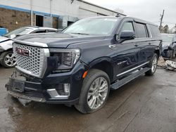 Salvage cars for sale at New Britain, CT auction: 2021 GMC Yukon XL Denali