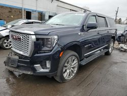 GMC salvage cars for sale: 2021 GMC Yukon XL Denali