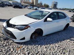 Salvage cars for sale at New Orleans, LA auction: 2019 Toyota Corolla L