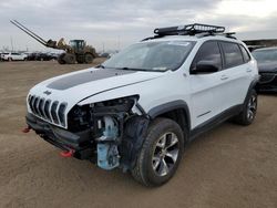 Salvage cars for sale at Brighton, CO auction: 2016 Jeep Cherokee Trailhawk