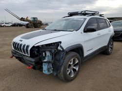 Jeep Cherokee Trailhawk salvage cars for sale: 2016 Jeep Cherokee Trailhawk