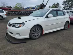 Salvage cars for sale at New Britain, CT auction: 2010 Subaru Impreza WRX Limited