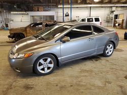 Salvage cars for sale at Wheeling, IL auction: 2007 Honda Civic EX