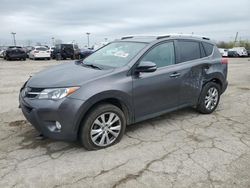 Salvage cars for sale from Copart Indianapolis, IN: 2014 Toyota Rav4 Limited