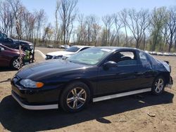Salvage cars for sale at New Britain, CT auction: 2003 Chevrolet Monte Carlo SS
