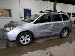 Salvage cars for sale from Copart Blaine, MN: 2015 Subaru Forester 2.5I Premium