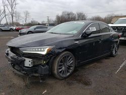 Salvage cars for sale at New Britain, CT auction: 2019 Acura ILX Premium A-Spec