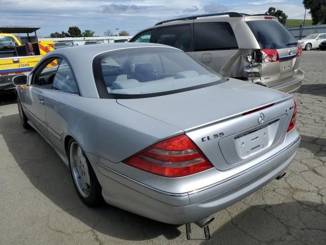 2002 Mercedes-Benz CL 55 AMG