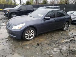 Infiniti G37 salvage cars for sale: 2009 Infiniti G37