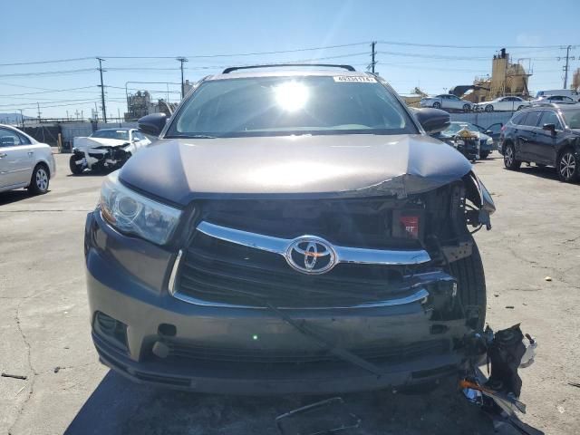 2015 Toyota Highlander LE