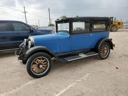 Salvage cars for sale at Mercedes, TX auction: 1926 Pontiac Custom