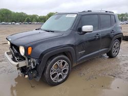 Jeep salvage cars for sale: 2016 Jeep Renegade Limited