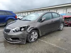 Salvage cars for sale at Louisville, KY auction: 2015 KIA Forte LX
