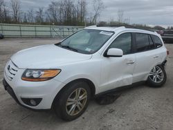 Salvage cars for sale from Copart Leroy, NY: 2011 Hyundai Santa FE Limited