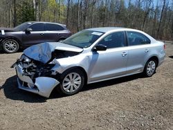 Salvage cars for sale from Copart Ontario Auction, ON: 2013 Volkswagen Jetta Base