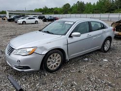 Salvage cars for sale at Memphis, TN auction: 2012 Chrysler 200 LX