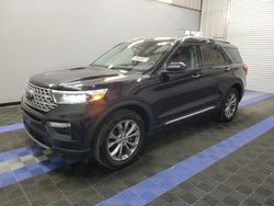 Salvage cars for sale at Orlando, FL auction: 2022 Ford Explorer Limited