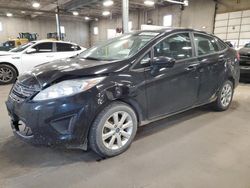 Salvage cars for sale from Copart Blaine, MN: 2012 Ford Fiesta SE