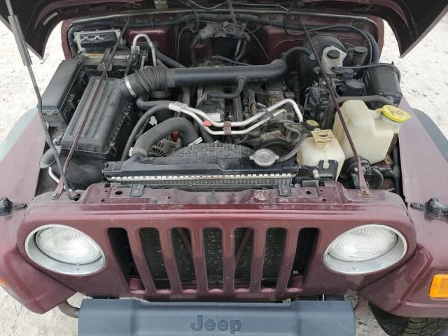 2001 Jeep Wrangler / TJ Sport