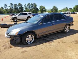 Salvage cars for sale at Longview, TX auction: 2007 Honda Accord SE