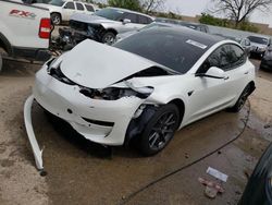 Salvage cars for sale at Bridgeton, MO auction: 2021 Tesla Model 3