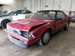 Vehiculos salvage en venta de Copart Madisonville, TN: 1993 Cadillac Allante