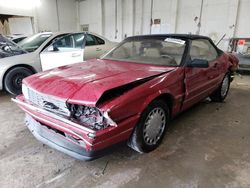 Cadillac salvage cars for sale: 1993 Cadillac Allante