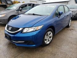 Honda salvage cars for sale: 2014 Honda Civic LX