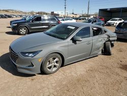 Salvage cars for sale at Colorado Springs, CO auction: 2021 Hyundai Sonata SE