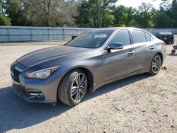 Salvage cars for sale at Greenwell Springs, LA auction: 2015 Infiniti Q50 Base